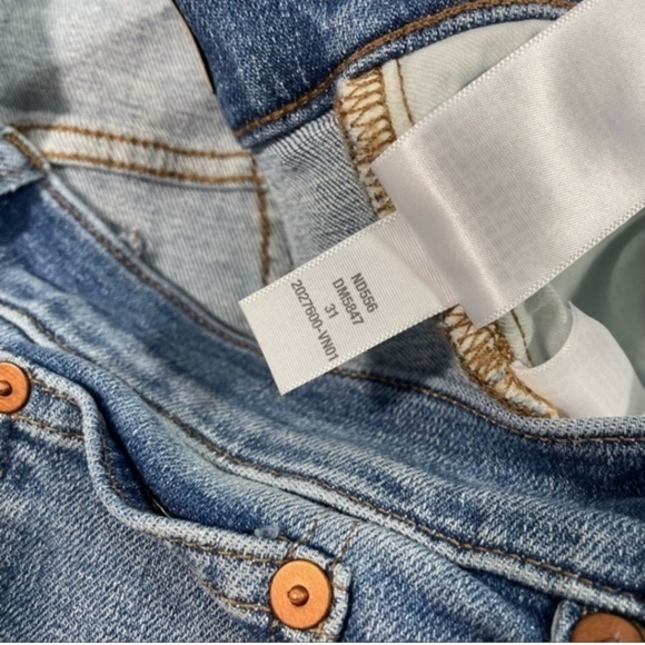 New Madewell Slim Boyjean Mayberry Wash 31 - Picture 5 of 12